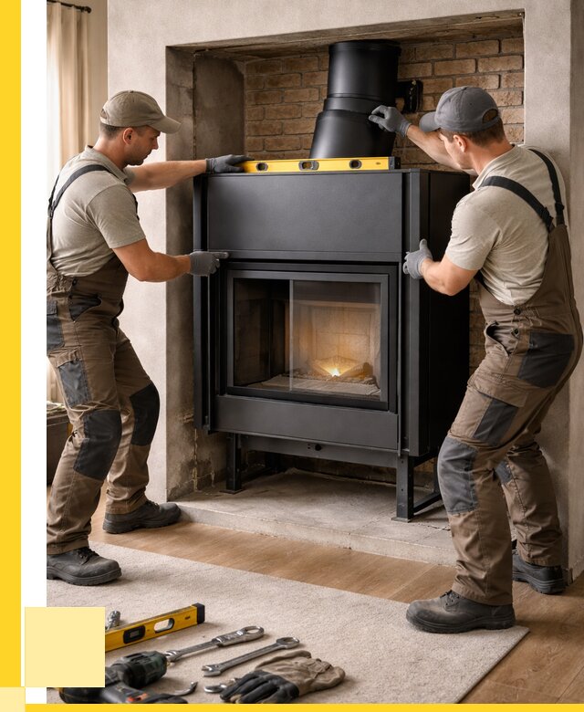 Установка каминных топок в Новокузнецке под ключ от 18493 р. | ЭриданНвк