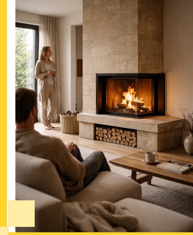 Угловые камины из кирпича установка в Новокузнецке от 154110 р. ЭриданНвк