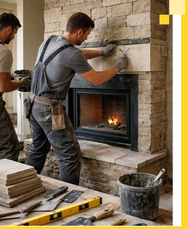 Проектирование и установка открытых каминов в Новокузнецке