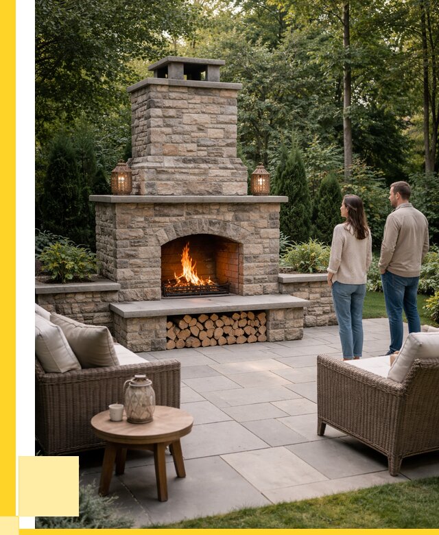 Уличные камины из кирпича в Новокузнецке от 154110 р. | ЭриданНвк