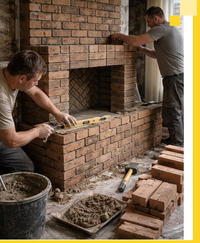 Изготовление и установка кирпичных каминов в Новокузнецке