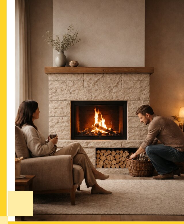 Камины для дома в Новокузнецке под ключ от 154110 р. | ЭриданНвк