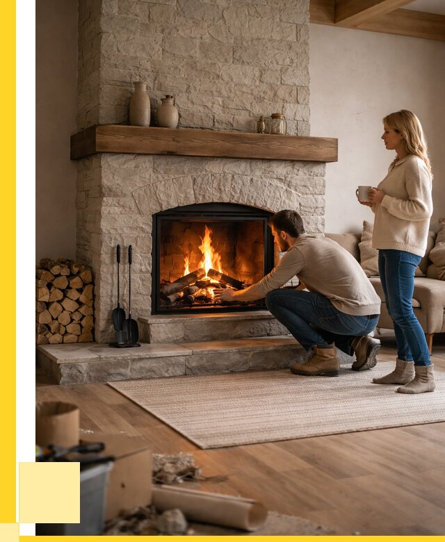 Камины для загородного дома в Новокузнецке от 359590 р., ЭриданНвк