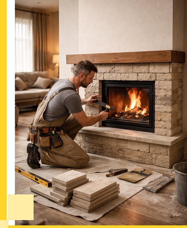 Строительство каминов в Новокузнецке от 154110 р., ЭриданНвк - под ключ