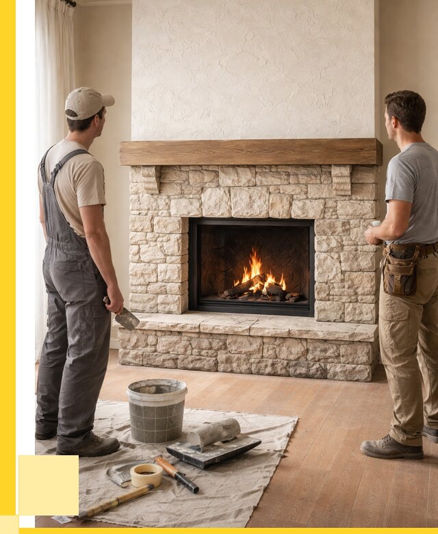 Отделка каминов в Новокузнецке от 6678 р. под ключ | ЭриданНвк