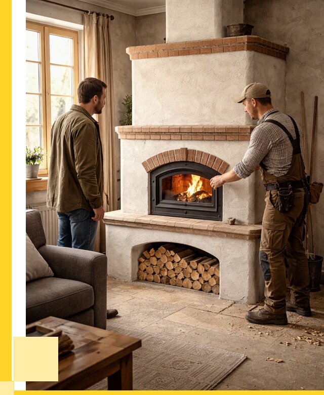 Печи камины в Новокузнецке: кирпичные, изразцовые от 61644 р. | ЭриданНвк