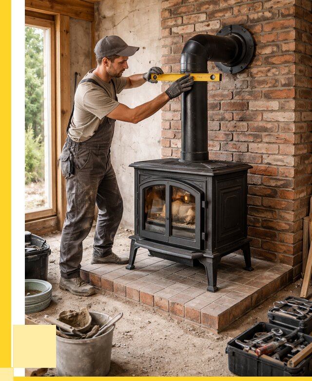 Монтаж печей установка банной печи в Новокузнецке от 15411 р. | ЭриданНвк