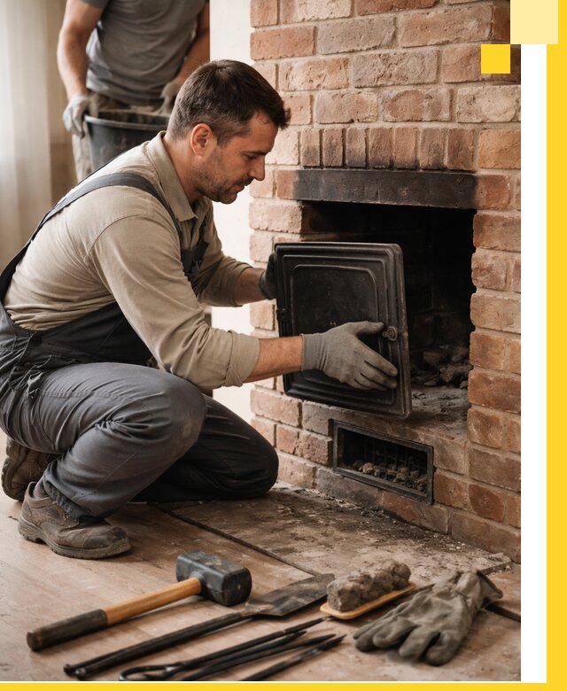 Ремонт печей в Новокузнецке с гарантией качества и безопасности