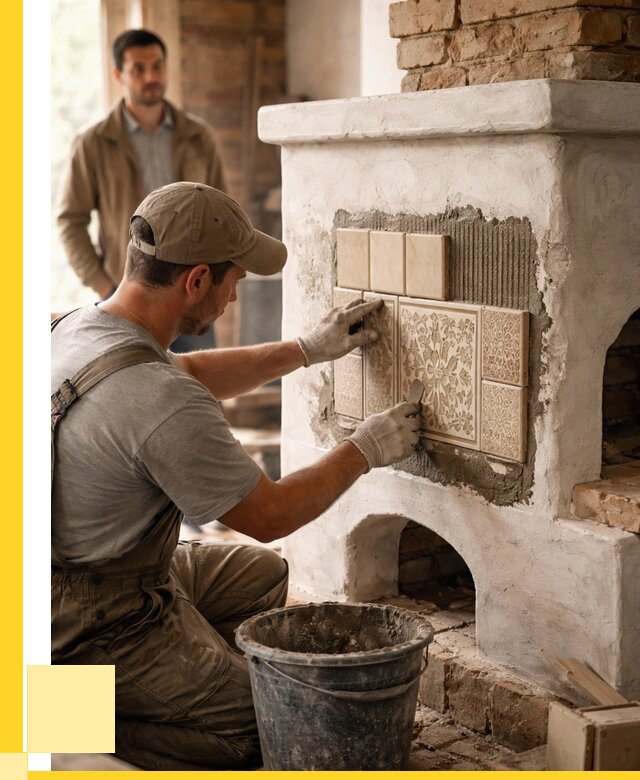 Отделка печей и банных печей в Новокузнецке от 35959 р. | ЭриданНвк