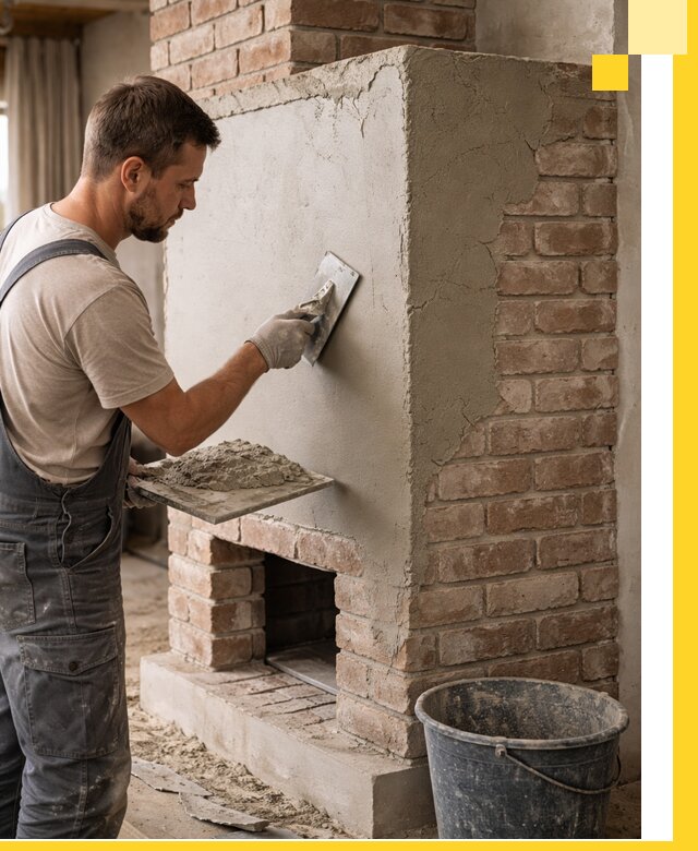 Отделка печей и облицовка каминов в Новокузнецке под ключ