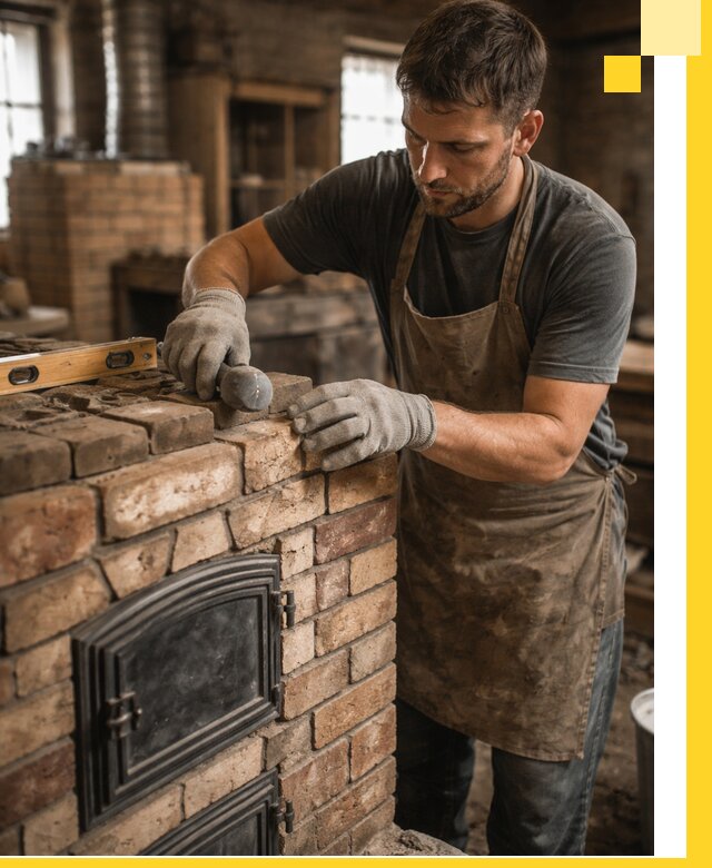 Изготовление печей на заказ в Новокузнецке с проектом и монтажом