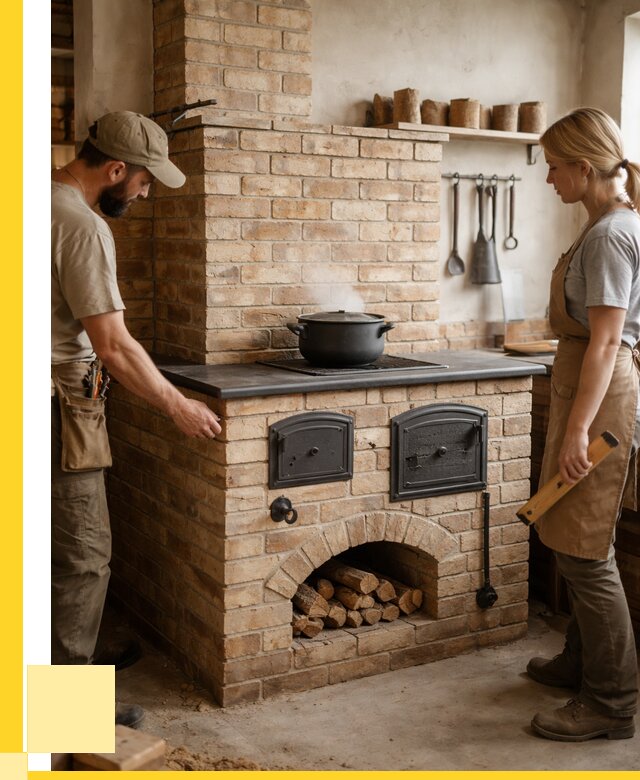 Варочно отопительные печи в Новокузнецке от 92466 р. | ЭриданНвк