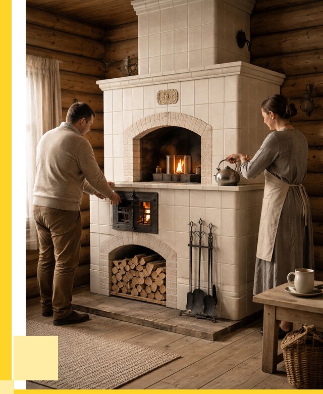 Русские печи в Новокузнецке: установка от 154110 р. ЭриданНвк