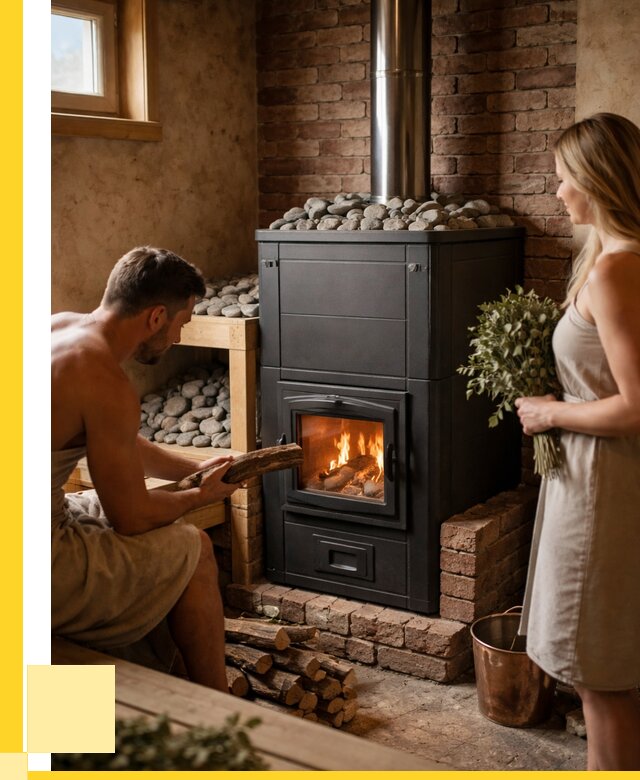 Кирпичная печь для бани на заказ в Новокузнецке от 56507 р. | ЭриданНвк