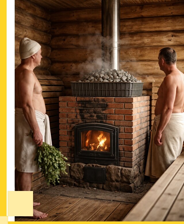 Печи для парной в Новокузнецке под ключ от 66781 р. - ЭриданНвк