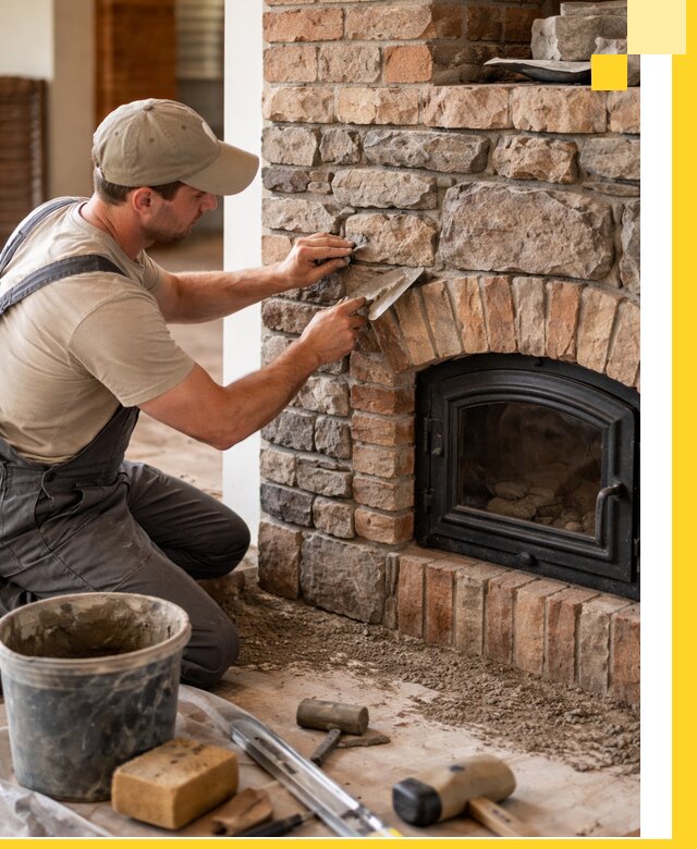 Печи для дома под ключ в Новокузнецке, установка и доставка