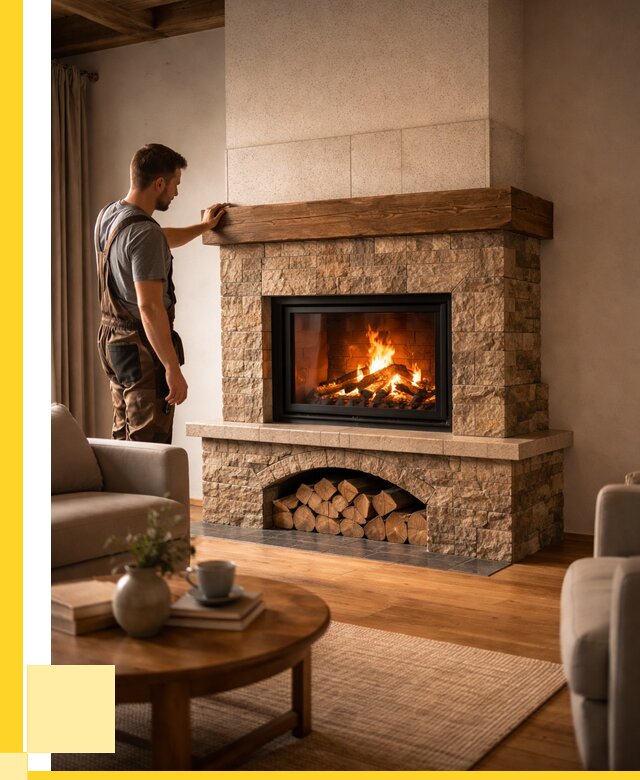 Печи камины для дома под ключ в Новокузнецке от 56507 р. | ЭриданНвк