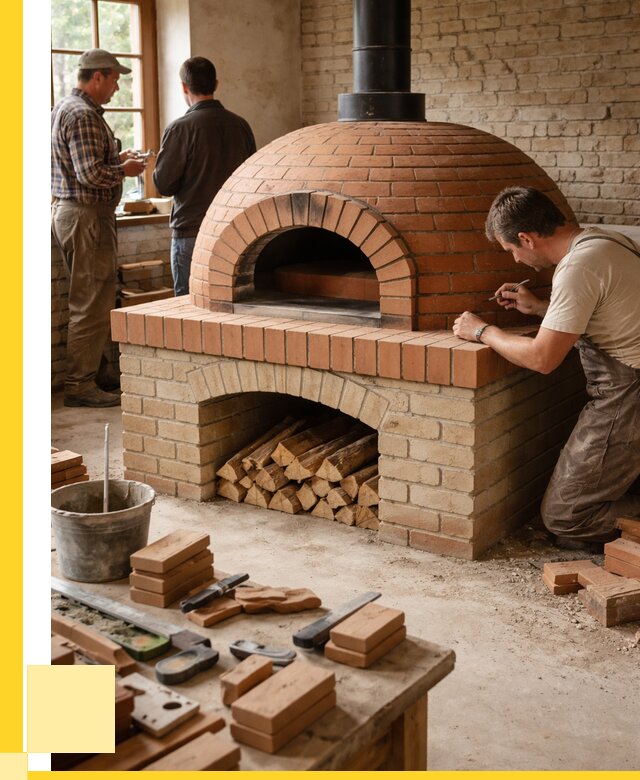 Помпейская печь дровяная для пиццы в Новокузнецке | ЭриданНвк от 205480 р.