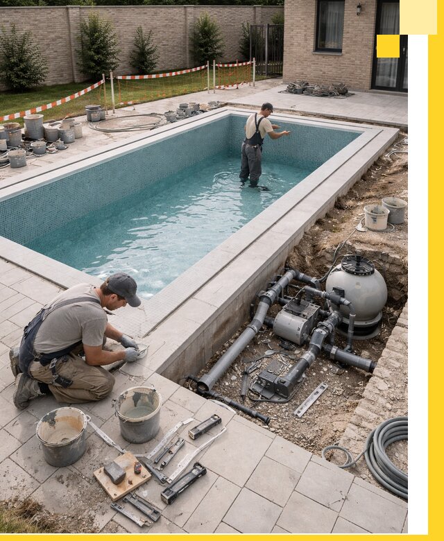 Строительство бассейнов под ключ в Новокузнецке: проекты и монтаж