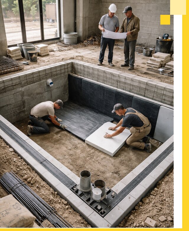 Проекты частных и общественных бассейнов под ключ в Новокузнецке