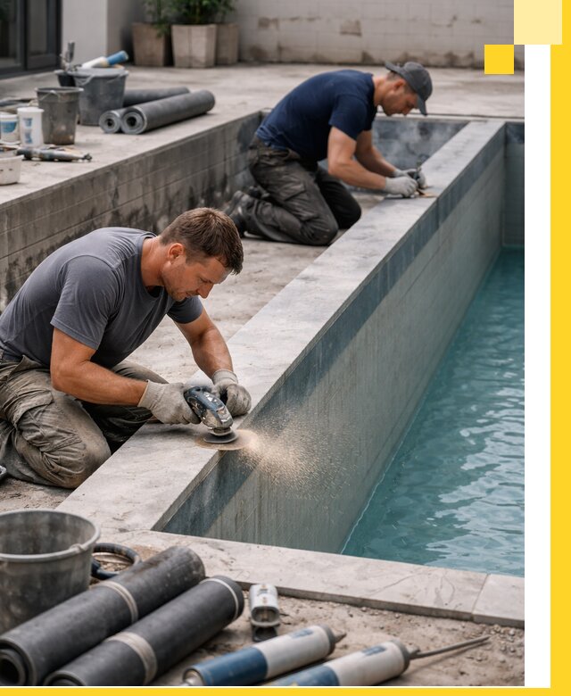 Профессиональный ремонт бассейнов под ключ в Новокузнецке