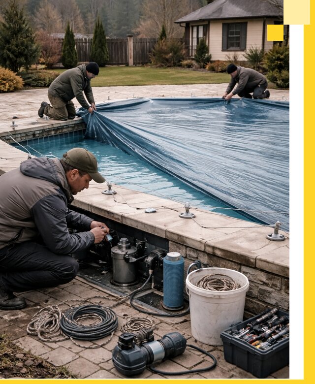 Консервация бассейнов в Новокузнецке: подготовка к длительному хранению