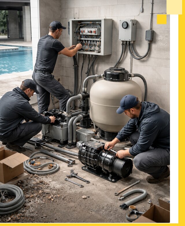 Профессиональный монтаж оборудования для бассейнов в Новокузнецке