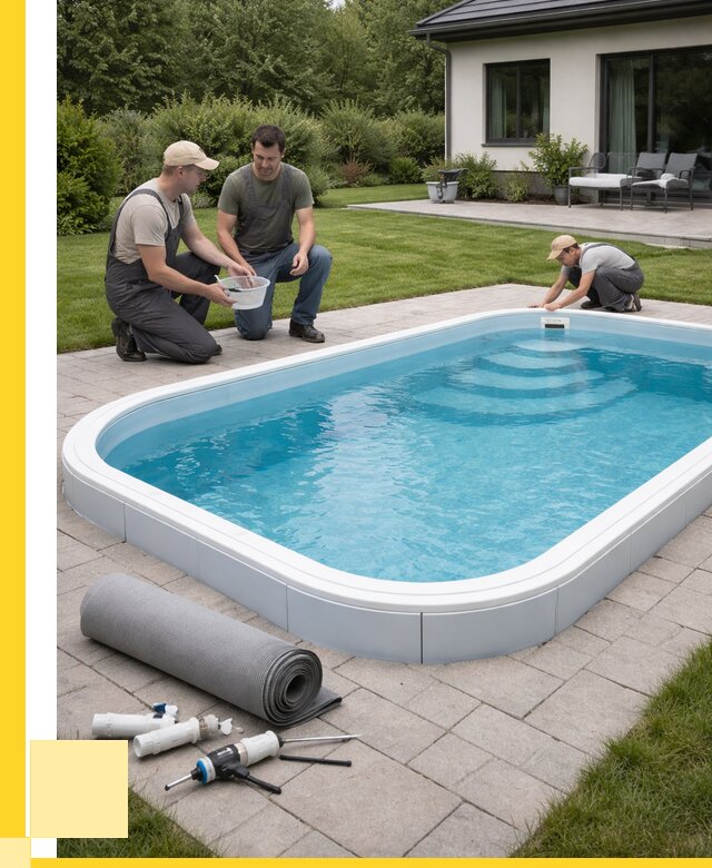 Пластиковый бассейн купить в Новокузнецке от 256850 р., ЭриданНвк