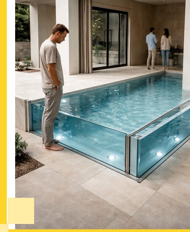 Стеклянные бассейны в Новокузнецке от 1232880 р. | ЭриданНвк — мозаика