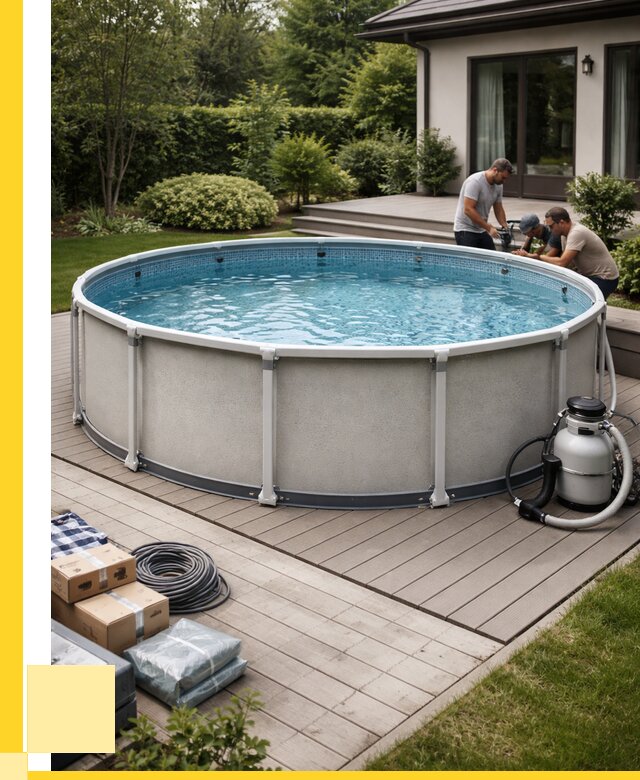 Купить каркасные бассейны в Новокузнецке от 46233 р. | ЭриданНвк