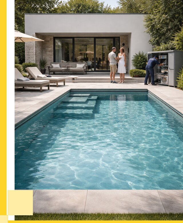 Бассейн в доме в Новокузнецке под ключ от 1232880 р. | ЭриданНвк