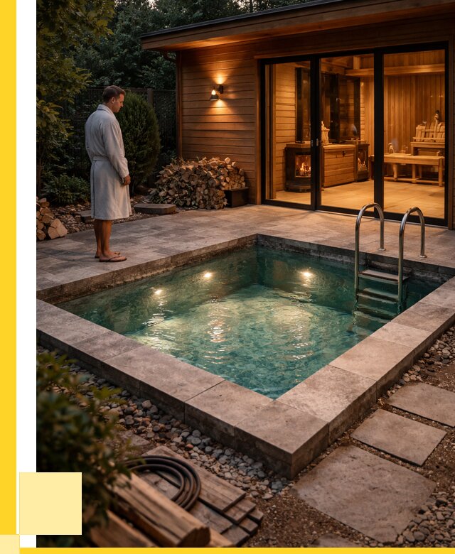 Бани с бассейном под ключ в Новокузнецке от 97603 р. | ЭриданНвк