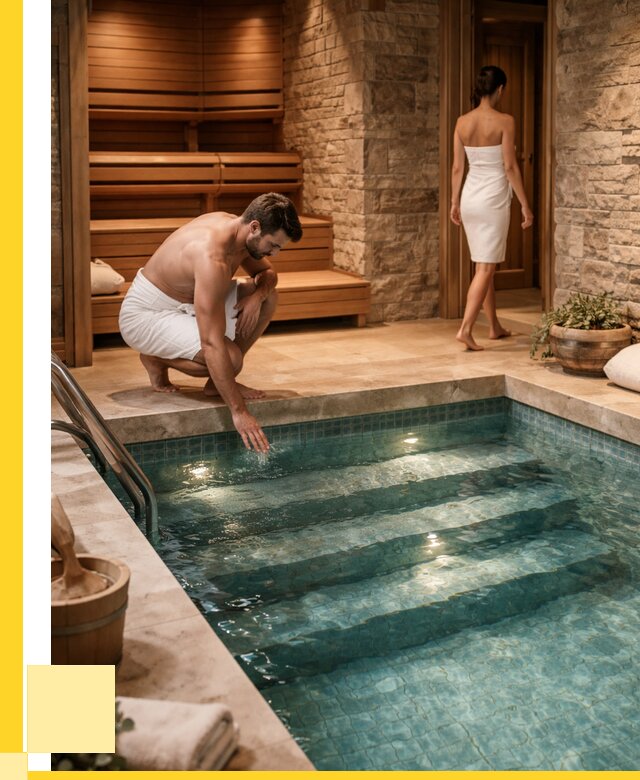 Сауна с бассейном под ключ в Новокузнецке от 123288 р., ЭриданНвк