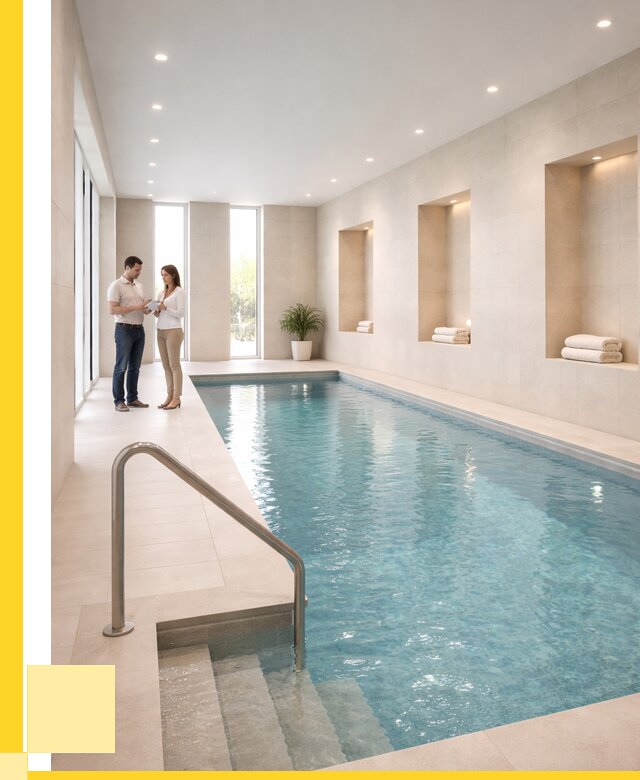 Бассейны в помещении под ключ в Новокузнецке от 1541100 р. | ЭриданНвк