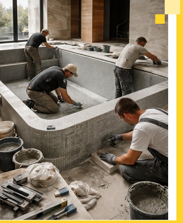 Строительство и установка СПА бассейнов под ключ в Новокузнецке