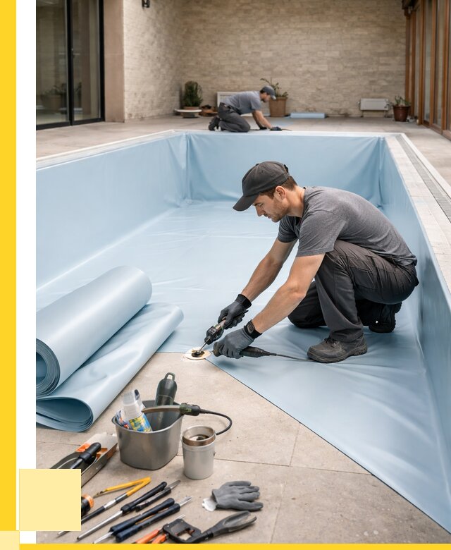 Пленка ПВХ для бассейнов в Новокузнецке от 2569 р. | ЭриданНвк