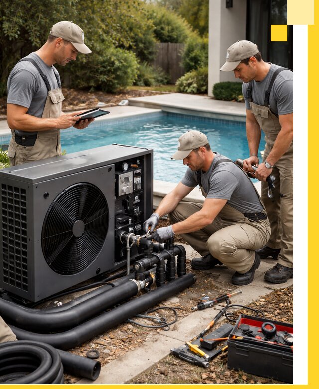 Проектирование и установка тепловых насосов для бассейнов в Новокузнецке