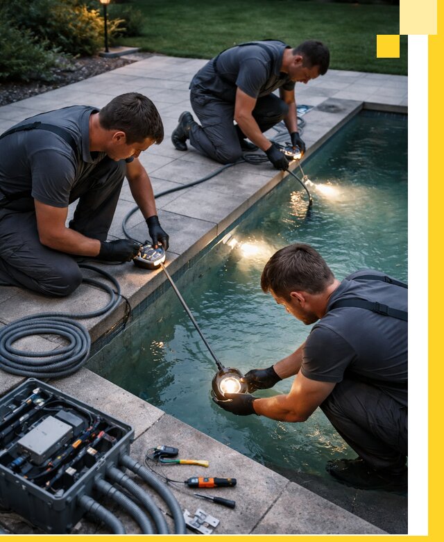 Профессиональное освещение бассейнов в Новокузнецке: дизайн и монтаж