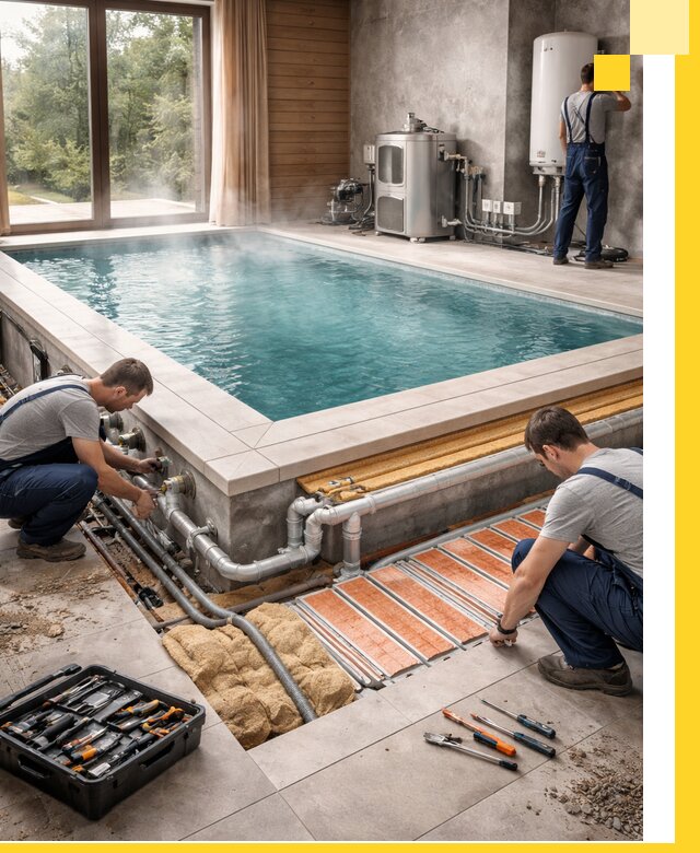 Проектирование и строительство тёплых бассейнов в Новокузнецке