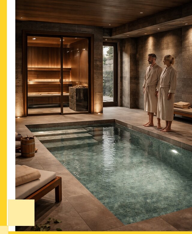 Сауна с большим бассейном в Новокузнецке от 1232880 р. ЭриданНвк