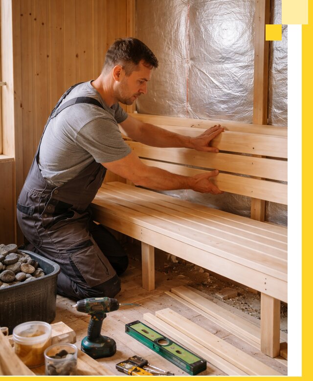 Проектирование, изготовление и монтаж финских саун в Новокузнецке