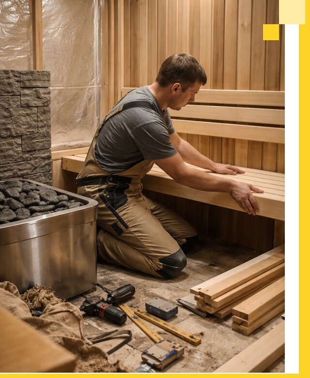 Сауны для дома под ключ с проектированием и монтажом в Новокузнецке