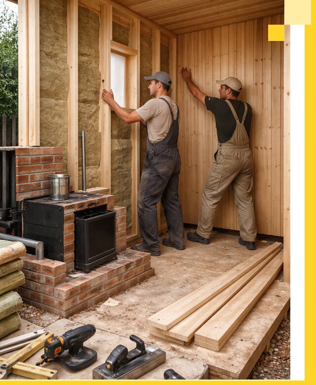 Строительство и установка дачных саун под ключ в Новокузнецке