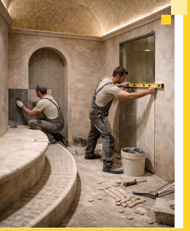 Проектирование и строительство саун с хамамом под ключ в Новокузнецке