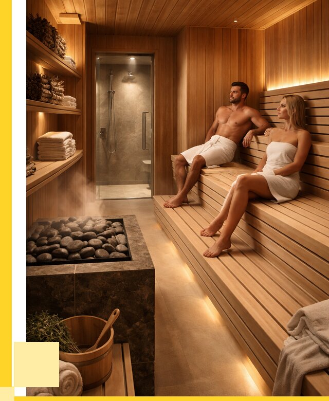 Интерьеры саун под ключ в Новокузнецке от 184932 р. | ЭриданНвк