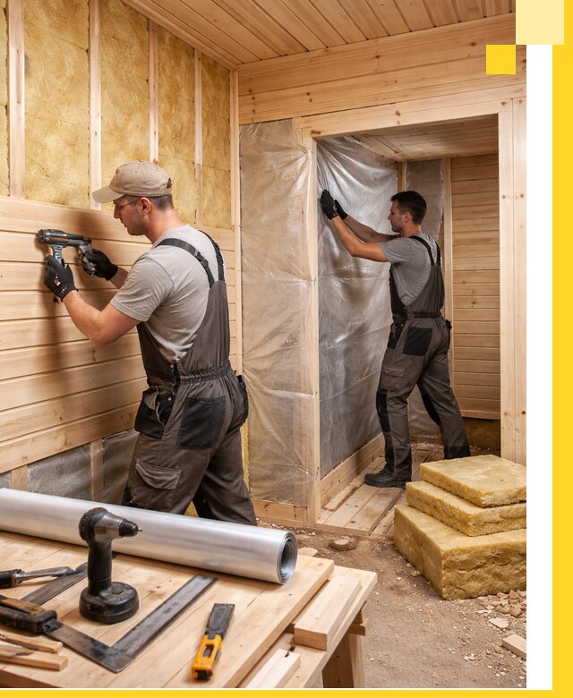 Бани под ключ в Новокузнецке с проектом и полным монтажом