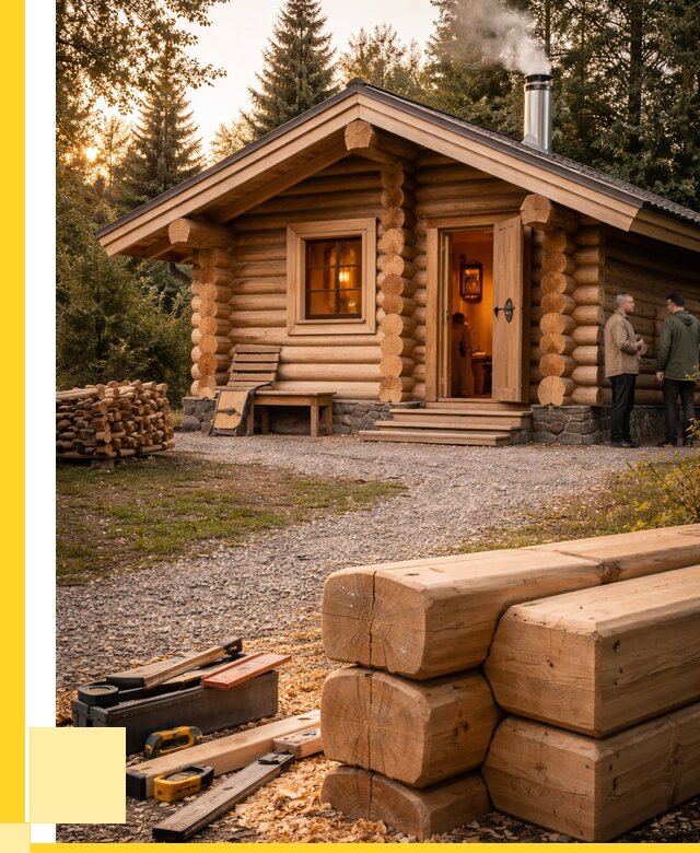 Строительство бань и комплексов в Новокузнецке от 462330 р.| ЭриданНвк