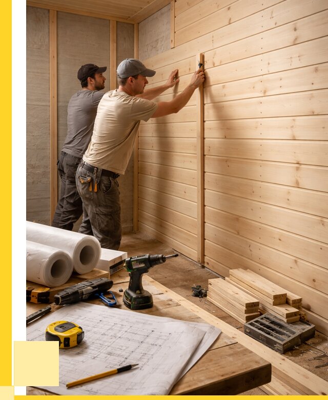 Обшивка бани вагонкой в Новокузнецке от 1233 р., ЭриданНвк