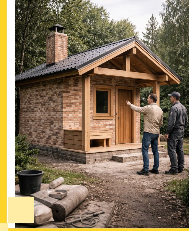 Кирпичные бани и печи в Новокузнецке от 359590 р. | ЭриданНвк