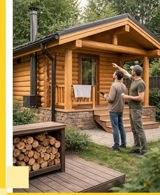 Бани для дачи под ключ в Новокузнецке от 256850 р. | ЭриданНвк